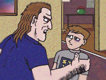 "DALE, A BLACK EYE NEVER KILLED A STANWYCZ."