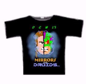 MIRRORS AND DROIDS T-SHIRT